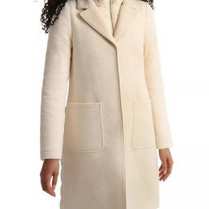 Woolrich Kuna Mixed Media Virgin Wool/Cashmere Water Resistant Duck Down Coat